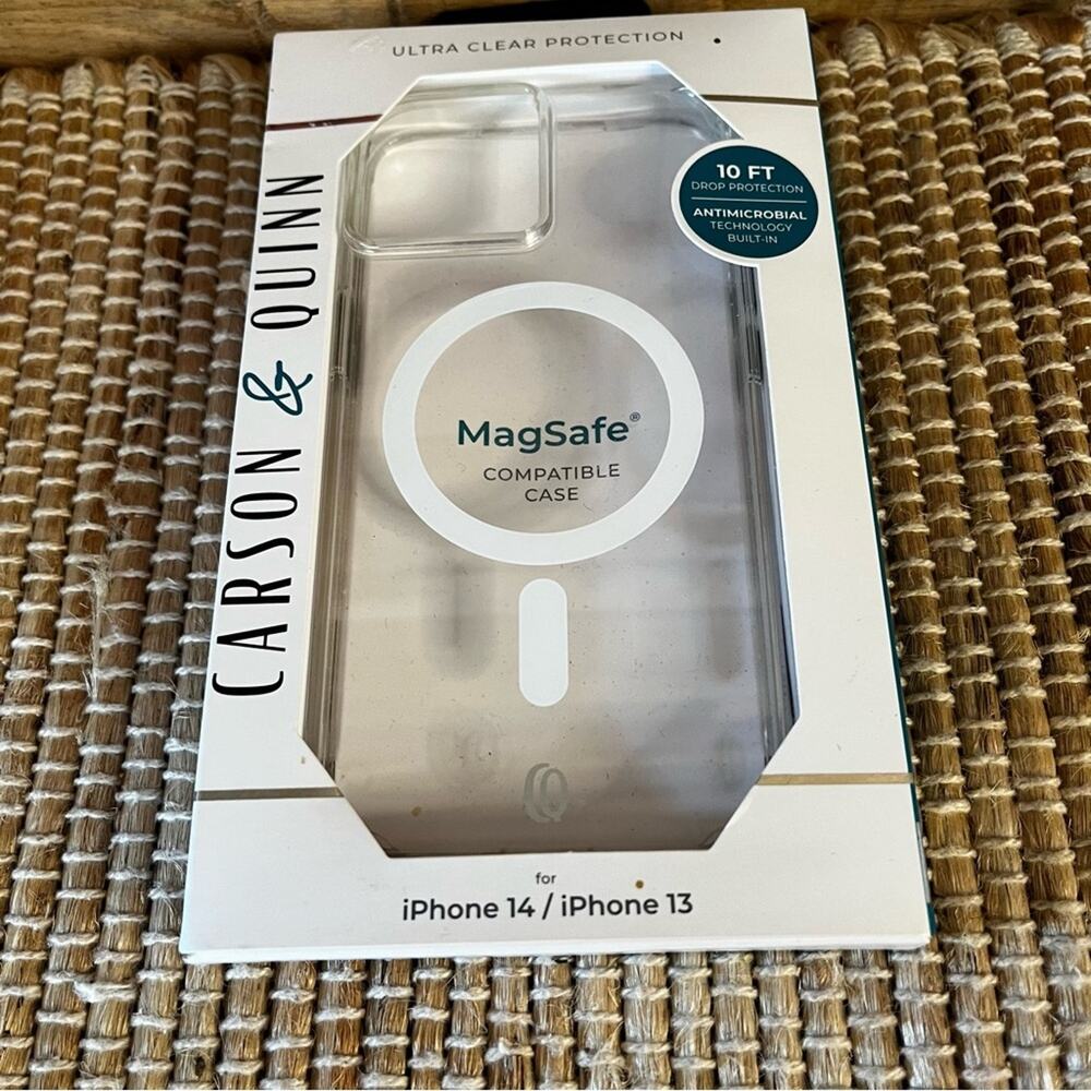 Carson & Quinn Clear Phone‎ Case For IPhone 13/14